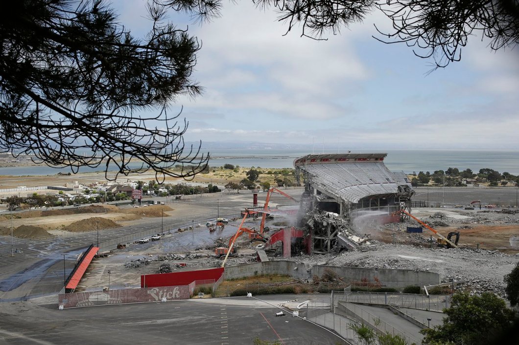 Candlestick Park Demolition