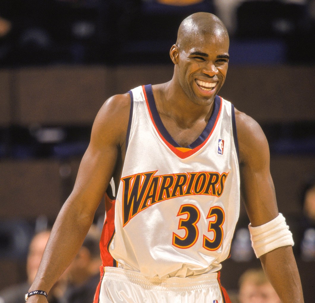Antawn Jamison smiles